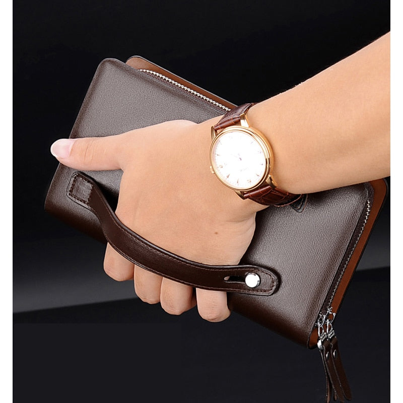 Brand Men's Business Fashion Clutch - thedealzninja