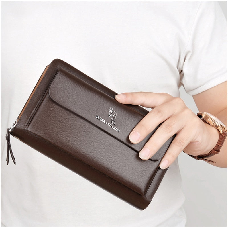 Brand Men's Business Fashion Clutch - thedealzninja