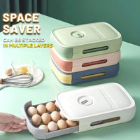 Thumbnail for Drawer Type Egg Storage Box - thedealzninja