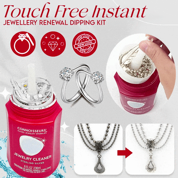 Touch Free Instant Jewellery Renewal Dipping Kit - thedealzninja