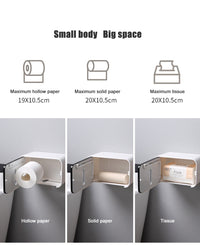 Thumbnail for AquaHold Wall-Mounted Toilet Paper Storage Box